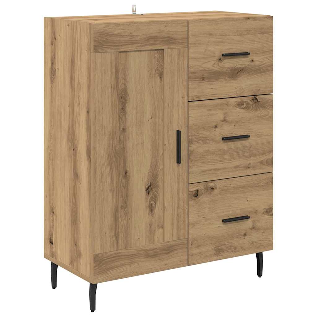 Bufet cu sertar Stejar Artizanal 69,5 x 34 x 180 cm — imaginea 7