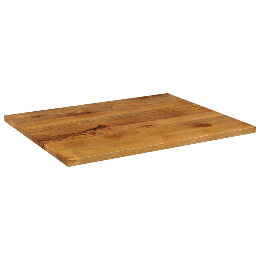 Blat de masa 100x80x2,5 cm dreptunghiular, lemn masiv de mango