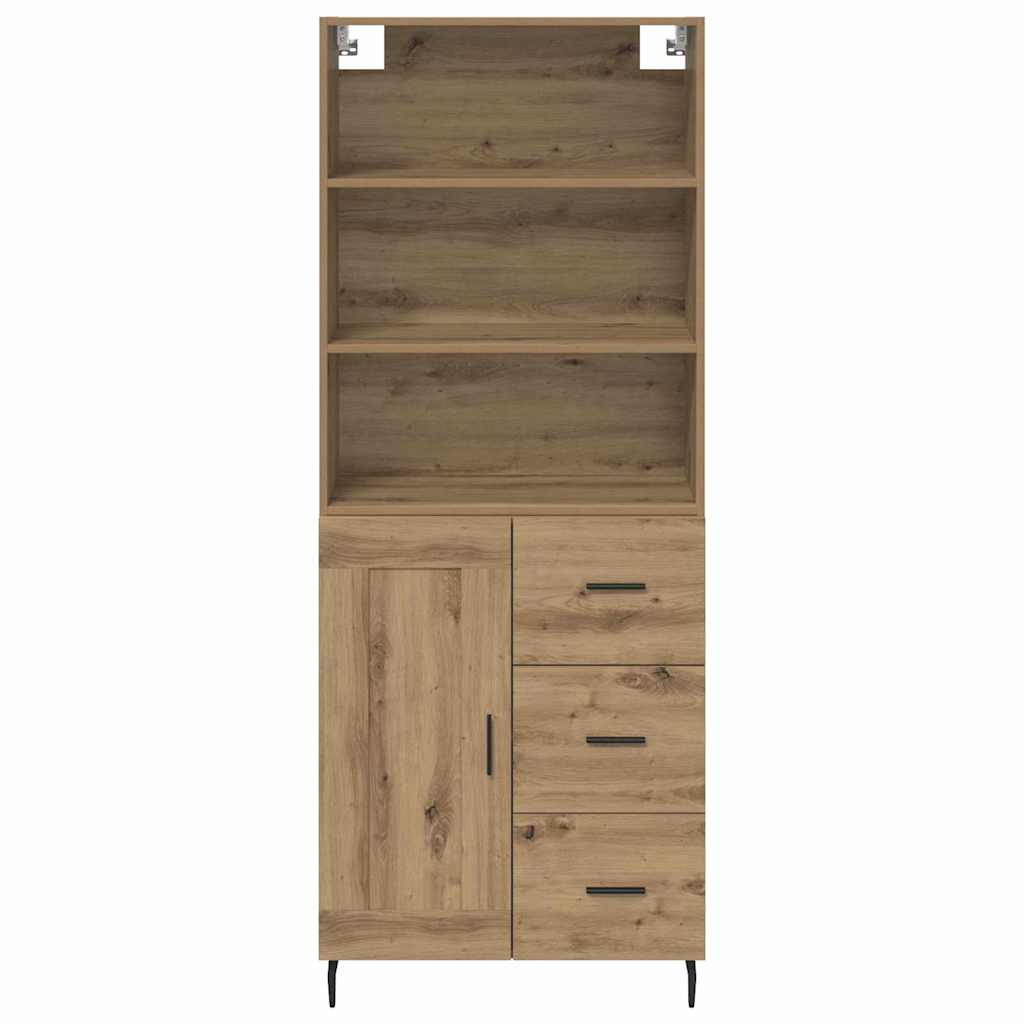 Bufet cu sertar Stejar Artizanal 69,5 x 34 x 180 cm — imaginea 9
