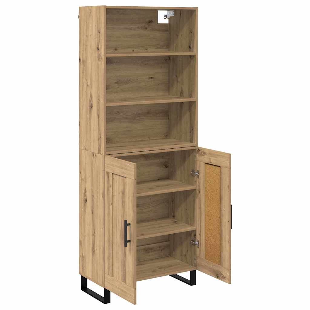 Bufet Stejar Artizanal 69,5 x 34 x 180 cm — imaginea 6