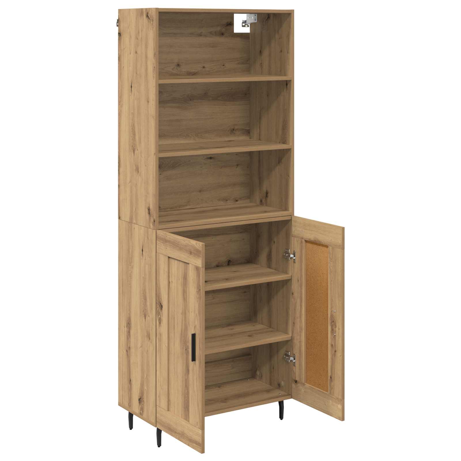 Bufet Stejar Artizanal 69,5 x 34 x 180 cm — imaginea 5