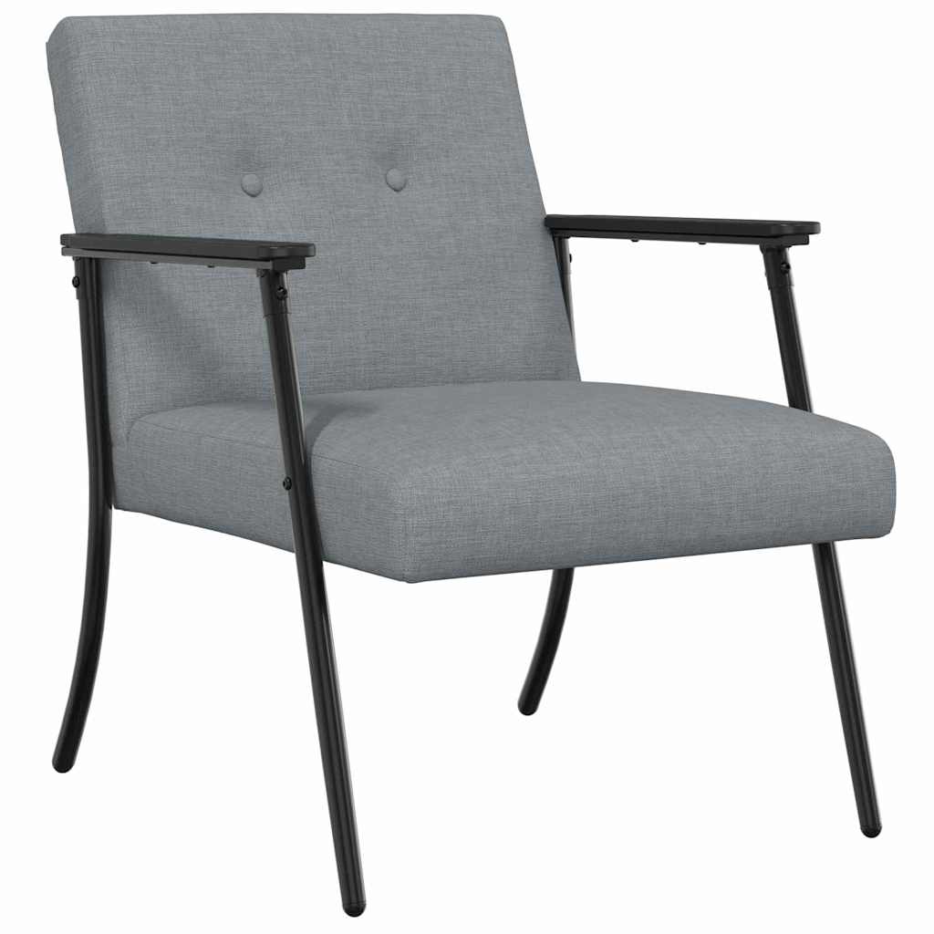 fotoliu Gri deschis 59 x 75 x 78 cm tesatura