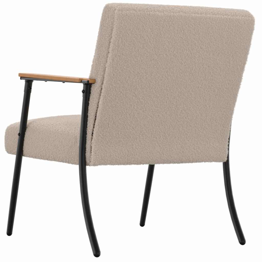 fotoliu Gri deschis 59 x 75 x 78 cm — imaginea 7