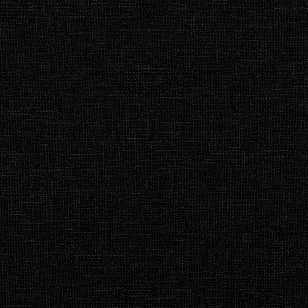 fotoliu Negru 59 x 75 x 78 cm tesatura — imaginea 3