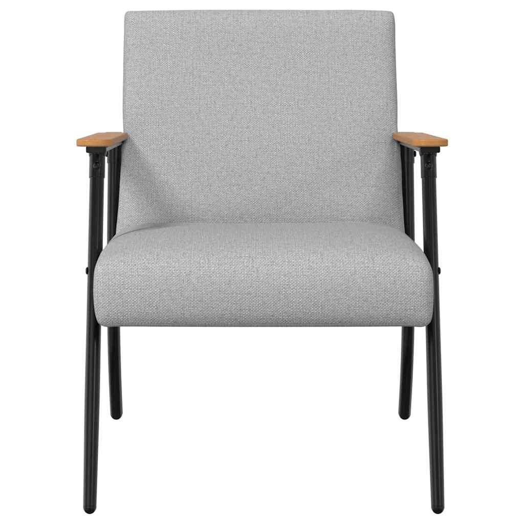 fotoliu Gri nori 59 x 75 x 78 cm tesatura — imaginea 5