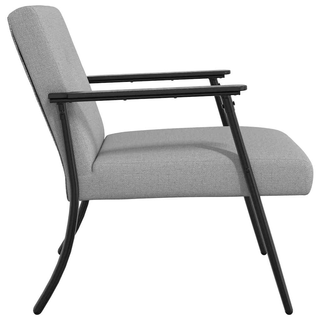 fotoliu Gri nori 59 x 75 x 78 cm tesatura — imaginea 6