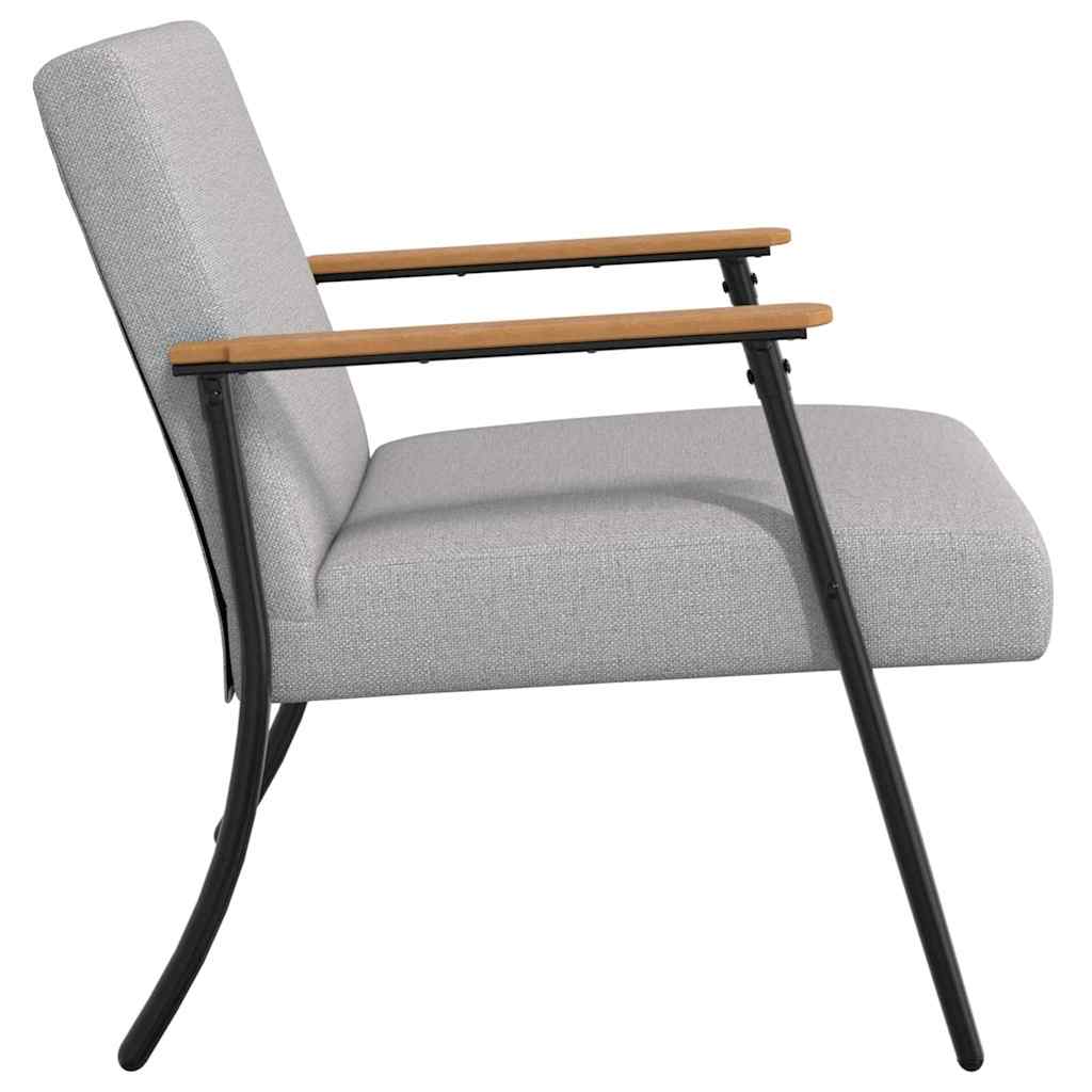 fotoliu Gri nori 59 x 75 x 78 cm tesatura — imaginea 6