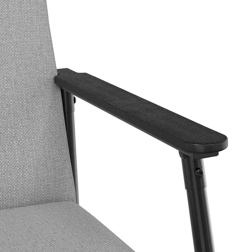 fotoliu Gri nori 59 x 75 x 78 cm tesatura — imaginea 9