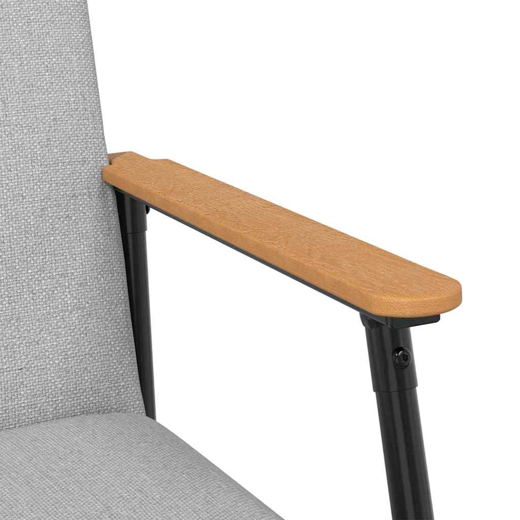 fotoliu Gri nori 59 x 75 x 78 cm tesatura — imaginea 9