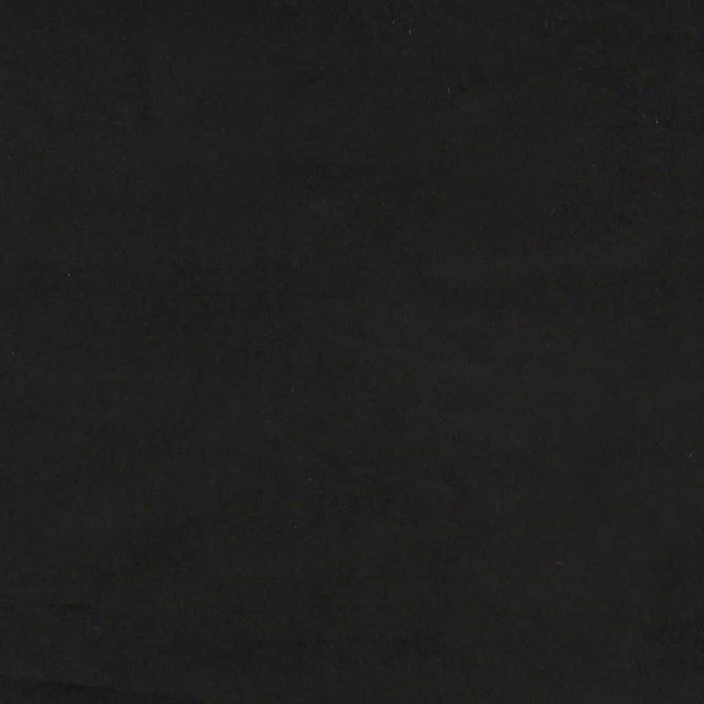 fotoliu Negru 59 x 75 x 78 cm Catifea — imaginea 3
