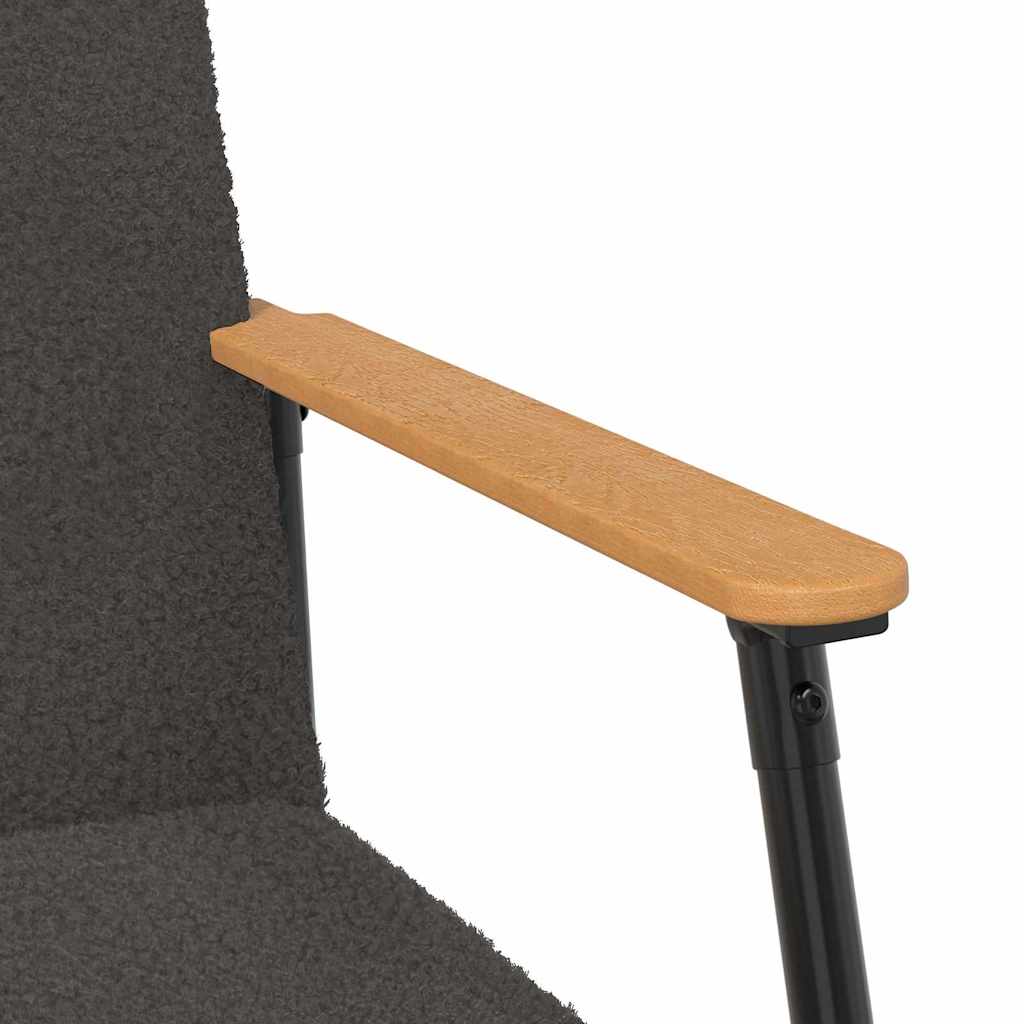 fotoliu Gri inchis 59 x 75 x 78 cm — imaginea 9