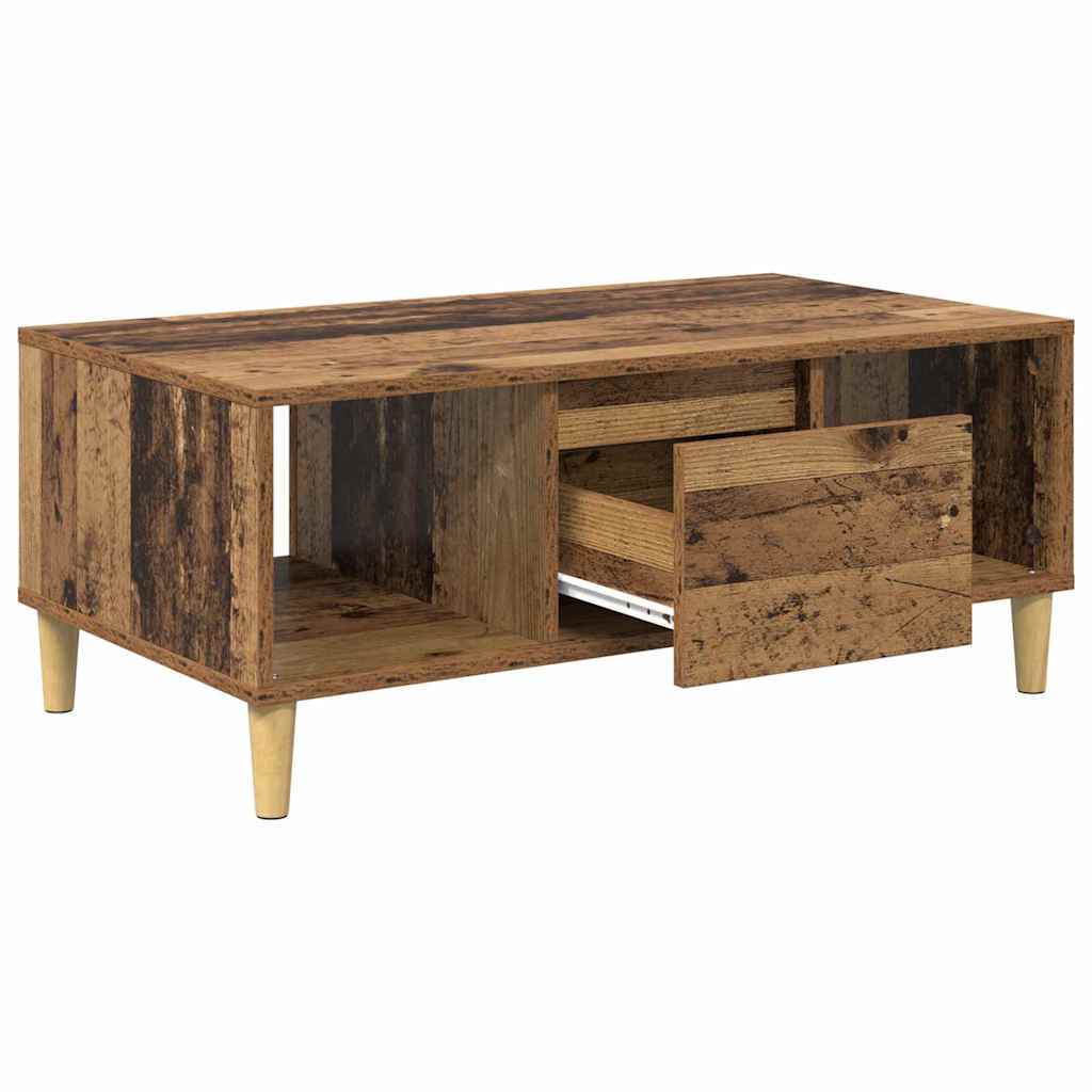 Masa de cafea Lemn Vechi 90 x 50 x 26.5 cm Lemn compozit — imaginea 6