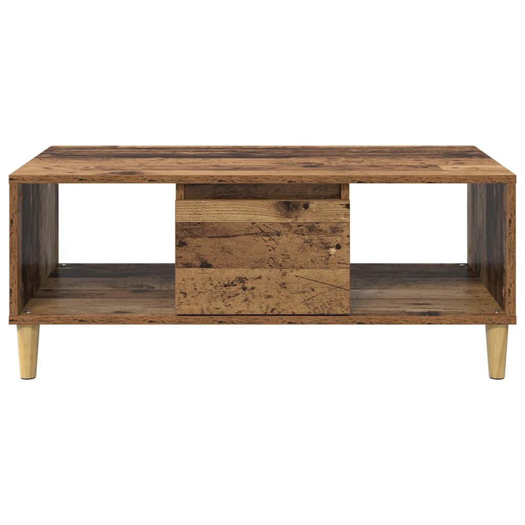 Masa de cafea Lemn Vechi 90 x 50 x 26.5 cm Lemn compozit — imaginea 7