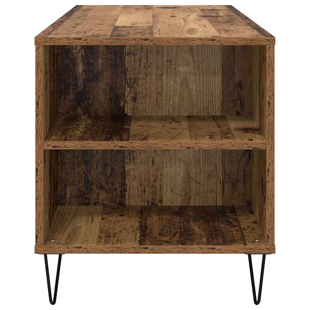 Masa de cafea Lemn Vechi 102 x 44,5 x 50 cm Lemn compozit — imaginea 8