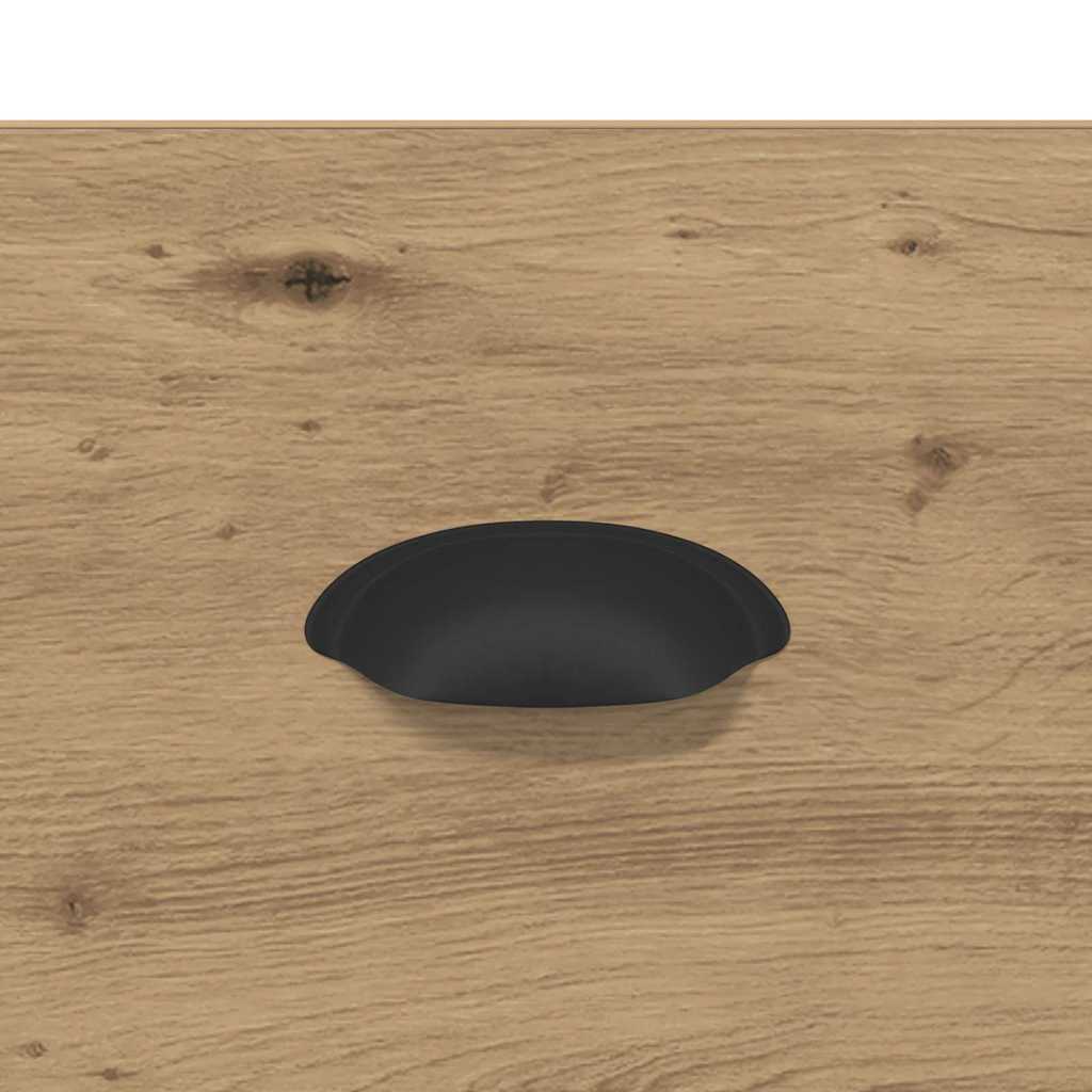 Masa de cafea Stejar Artizanal 90 x 50 x 35 cm Lemn compozit — imaginea 11