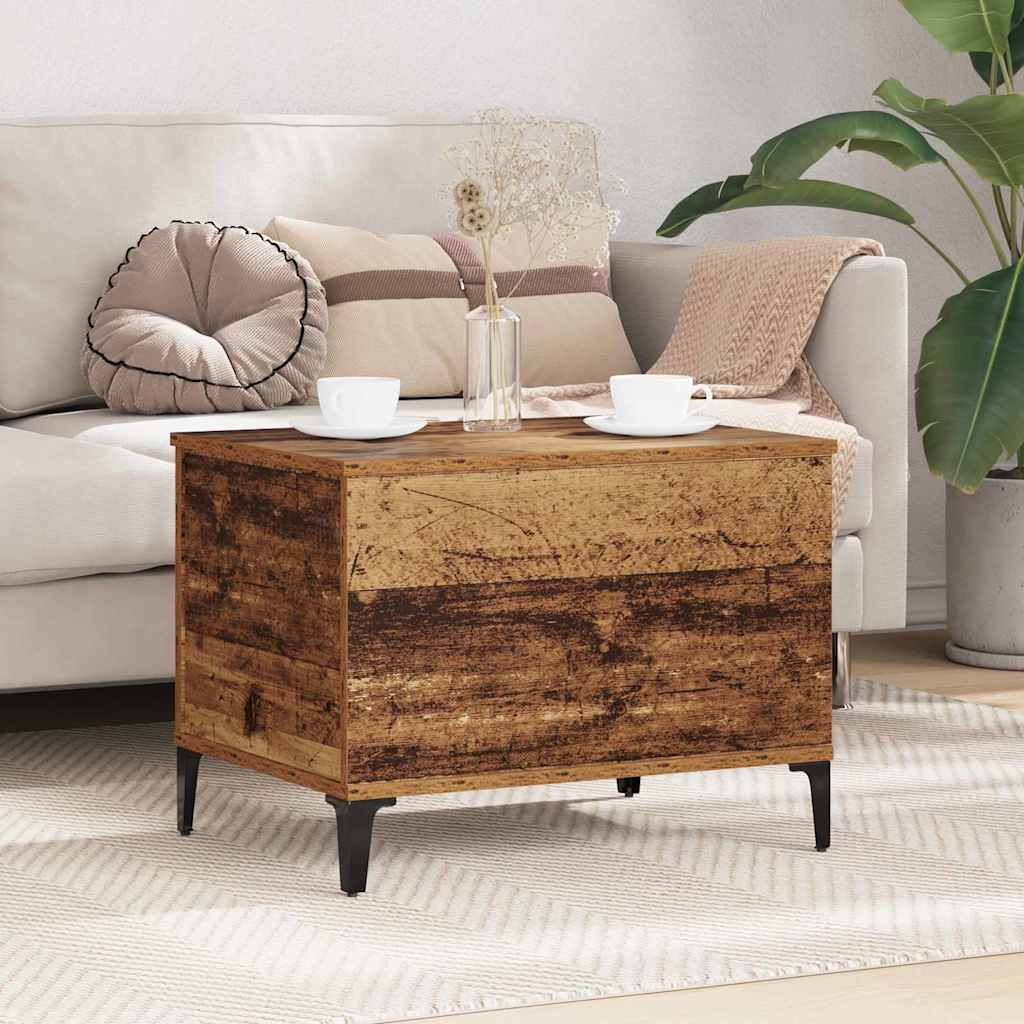 Masa de cafea Lemn Vechi 60 x 44,5 x 45 cm Lemn compozit — imaginea 2