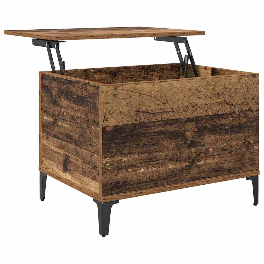 Masa de cafea Lemn Vechi 60 x 44,5 x 45 cm Lemn compozit — imaginea 6