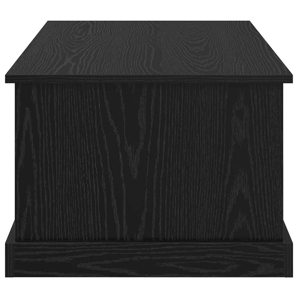 Masa de cafea Stejar Negru 90 x 50 x 35 cm Lemn compozit — imaginea 8