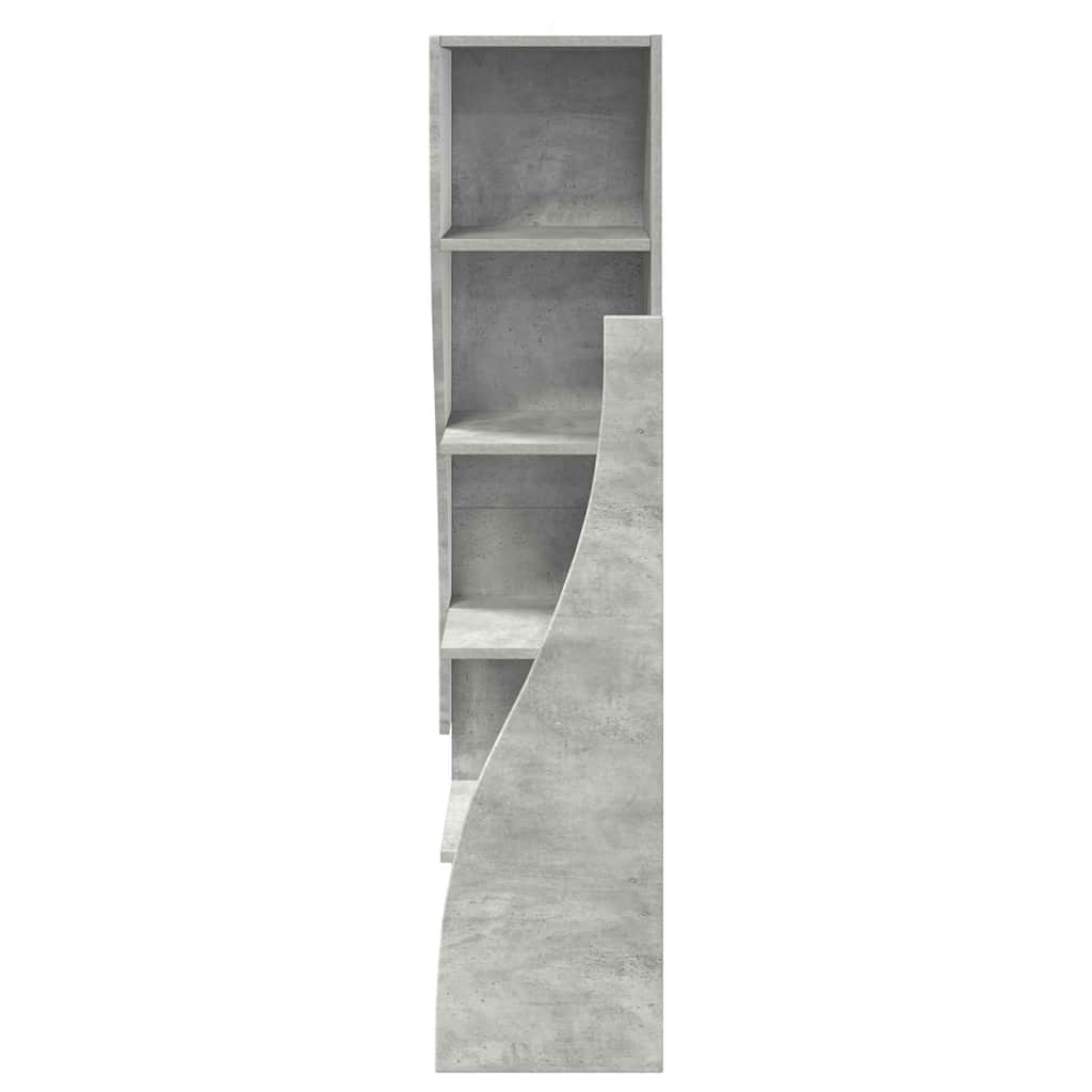 Dulap de colt Alb 32x32x140cm Lemn compozit — imaginea 6