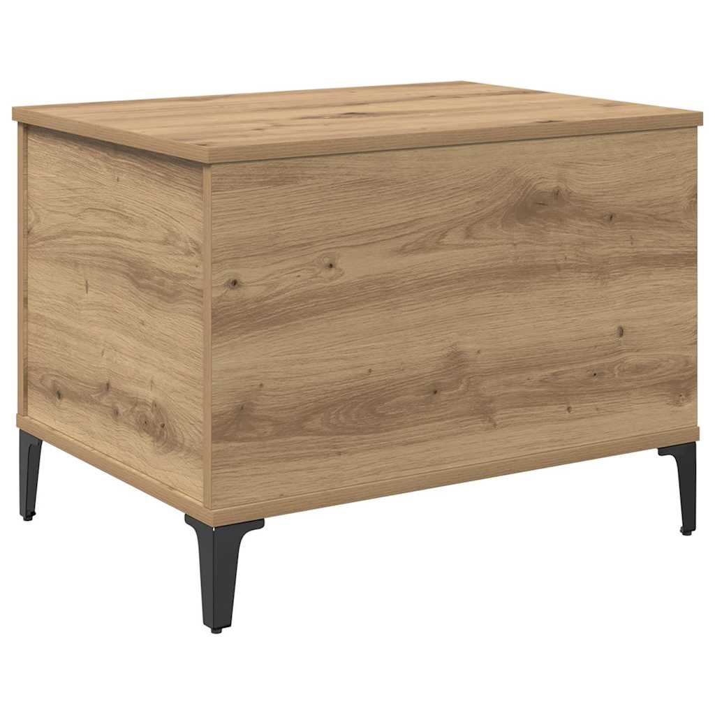 Masa de cafea Stejar Artizanal 60 x 44,5 x 45 cm Lemn compozit — imaginea 9