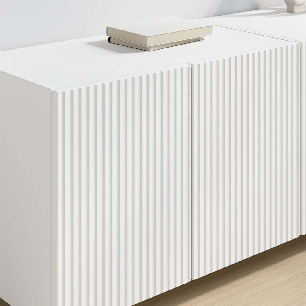 Dulap TV de perete Alb 59,5 x 31 x 40 cm Lemn compozit — imaginea 5