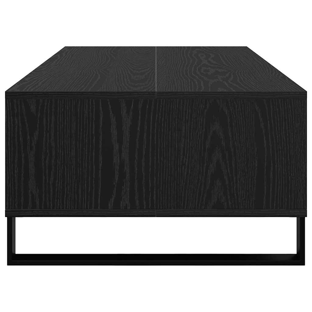 Masa de cafea Stejar Negru 104 x 60 x 35 cm Lemn compozit — imaginea 8