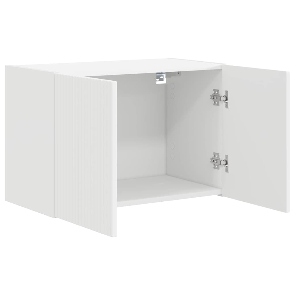 Dulap TV de perete Alb 59,5 x 31 x 40 cm Lemn compozit — imaginea 6