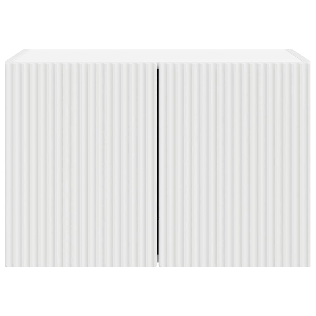 Dulap TV de perete Alb 59,5 x 31 x 40 cm Lemn compozit — imaginea 7