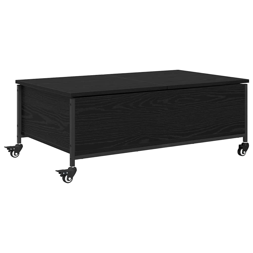 Masa de cafea Stejar Negru 91 x 55 x 32 cm Lemn compozit