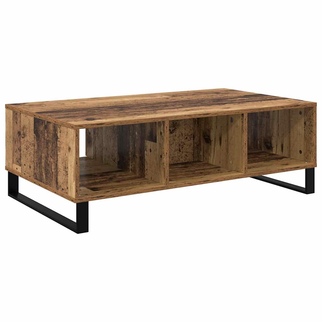 Masa de cafea Lemn vechi 104 x 60 x 35 cm Lemn compozit — imaginea 9