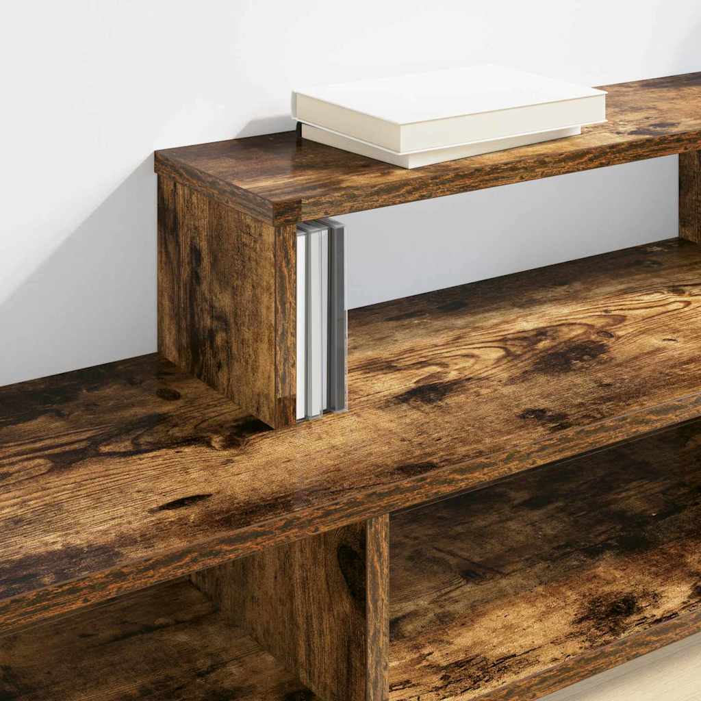 SuportTVdeperete 150x25x28,5cm Lemn compozit — imaginea 5