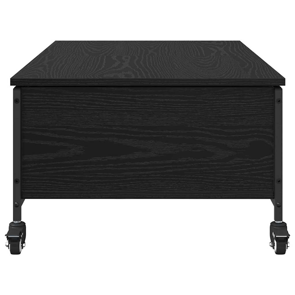 Masa de cafea Stejar Negru 91 x 55 x 32 cm Lemn compozit — imaginea 8