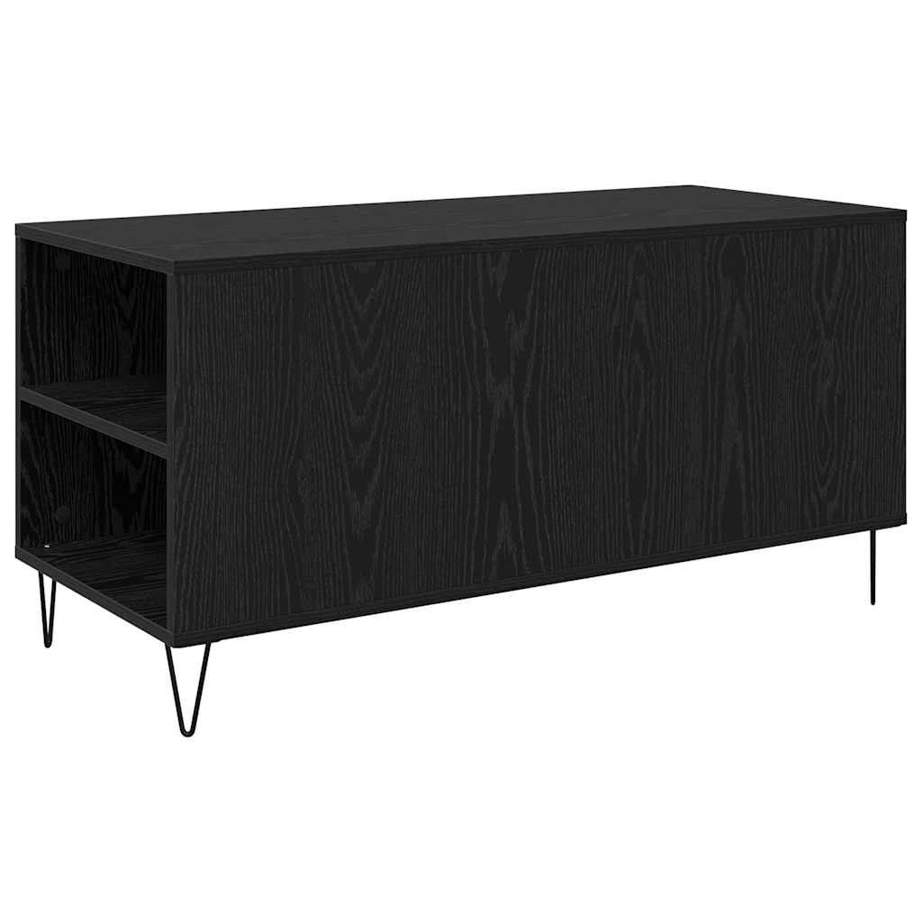 Masa de cafea Stejar Negru 102 x 44,5 x 50 cm Lemn compozit — imaginea 9