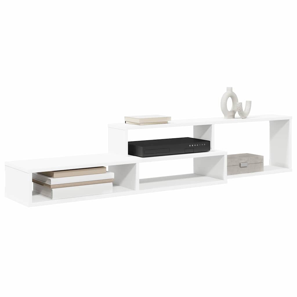 SuportTVdeperete 150x25x28,5cm Lemn compozit — imaginea 4