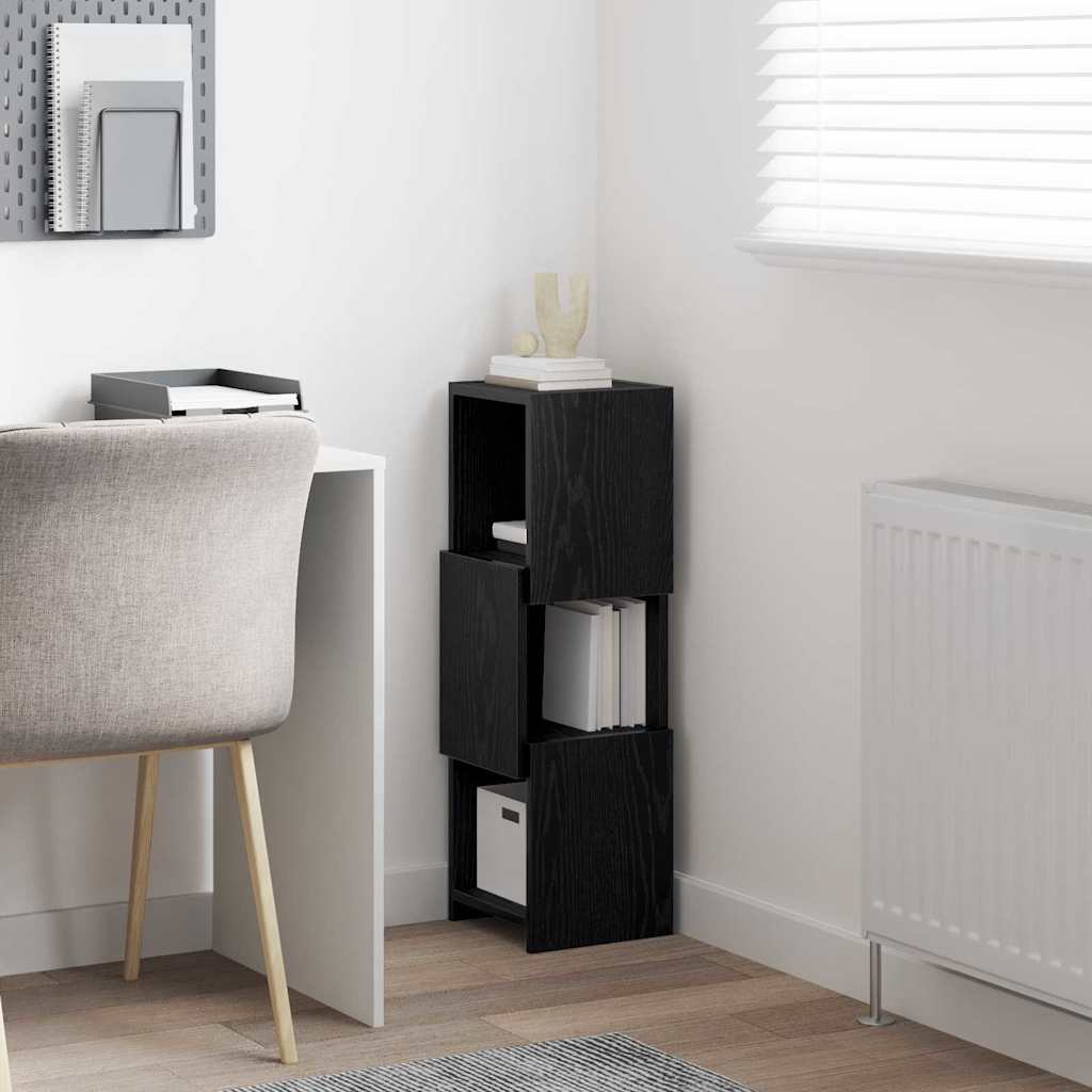 Dulap de colt Alb 25,5x25x80cm Lemn compozit — imaginea 5