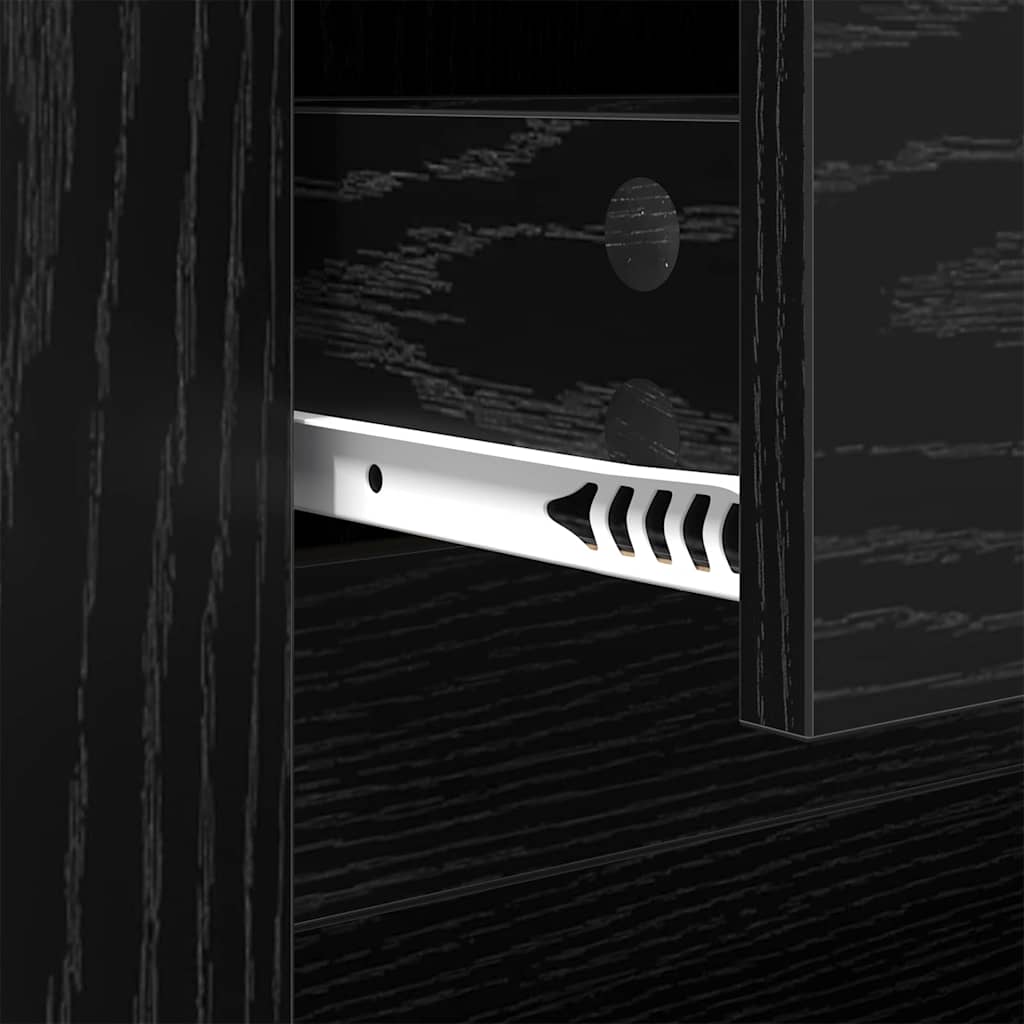 Masa de cafea Stejar Negru 102 x 44,5 x 50 cm Lemn compozit — imaginea 10
