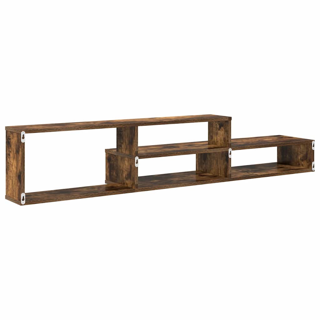 SuportTVdeperete 150x25x28,5cm Lemn compozit — imaginea 8