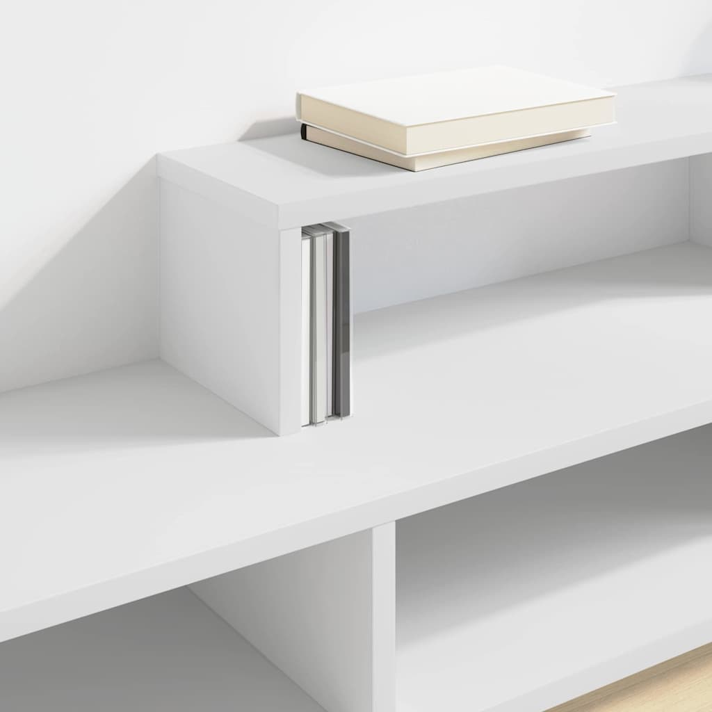 SuportTVdeperete 150x25x28,5cm Lemn compozit — imaginea 5