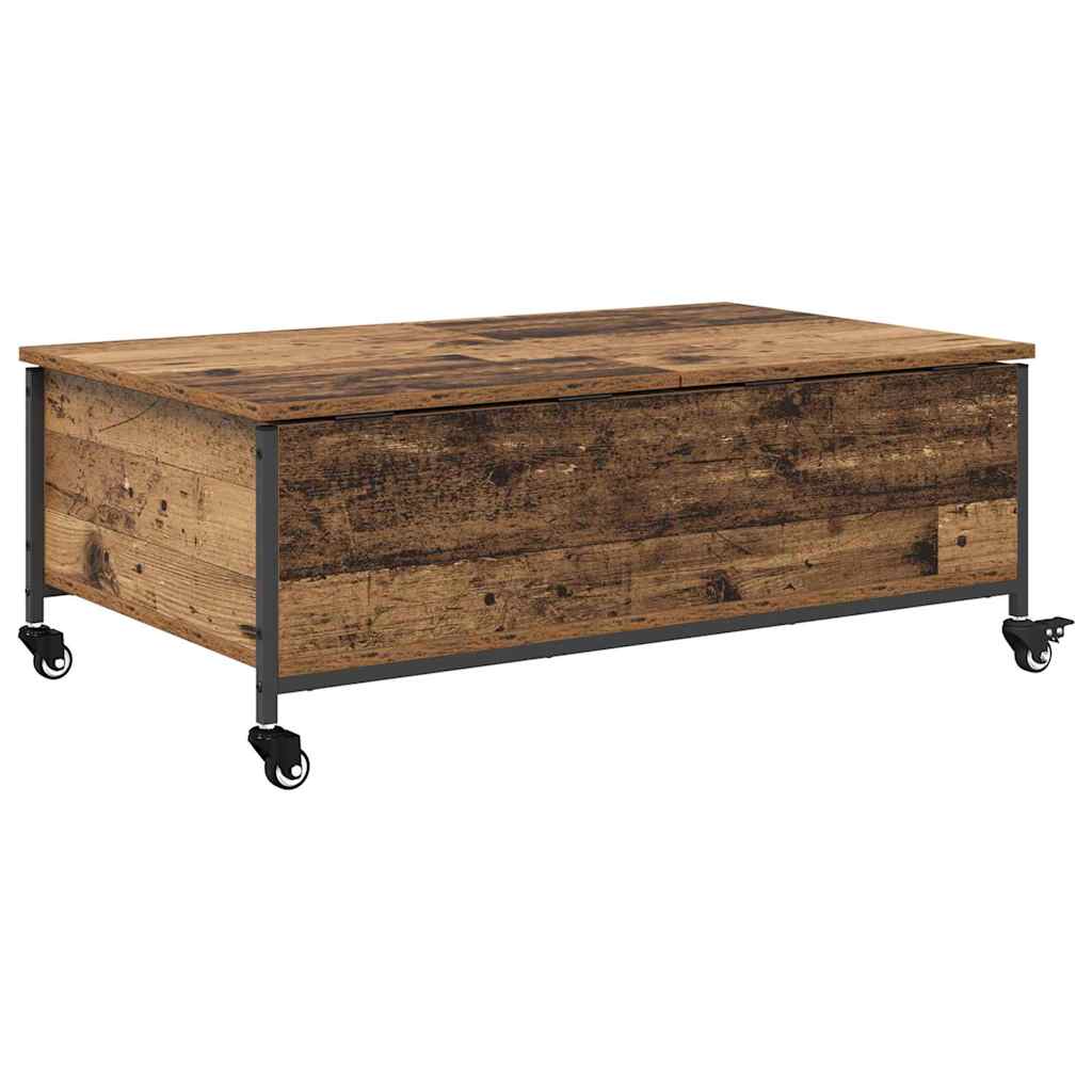 Masa de cafea Lemn Vechi 91 x 55 x 32 cm Lemn compozit — imaginea 9