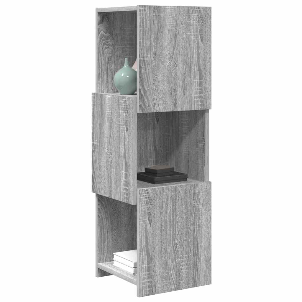 Dulap de colt Alb 30,5x30x95cm Lemn compozit — imaginea 4