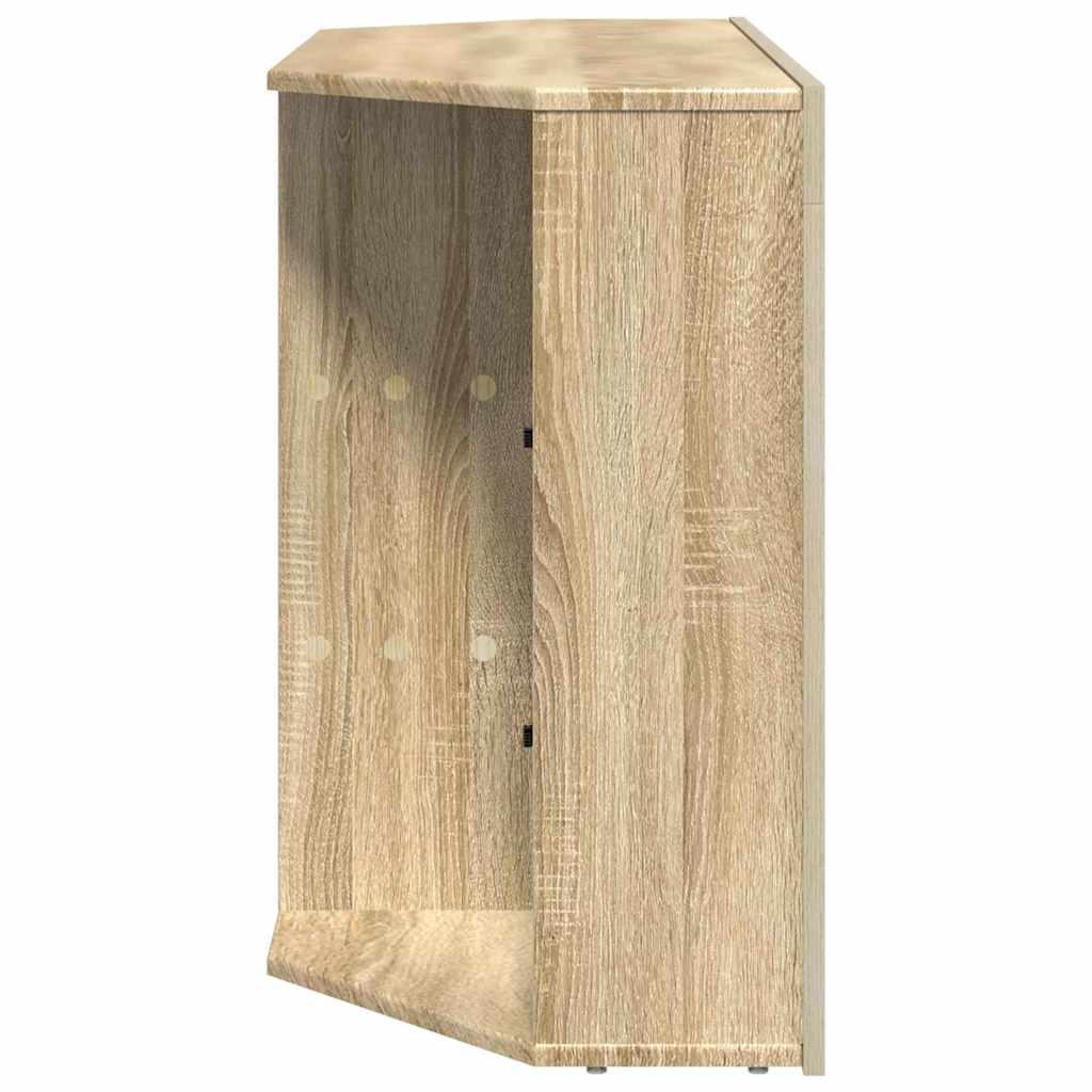 Sifonier LED pentru TV coltar Stejar Sonoma 102 x 40 x 68 cm — imaginea 10