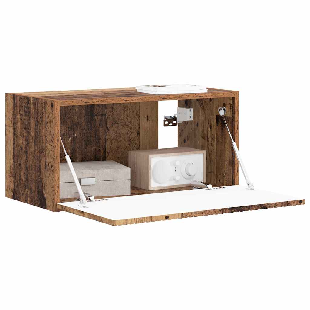 Dulap TV de perete Lemn Vechi 60 x 31 x 29.5 cm Lemn compozit — imaginea 4
