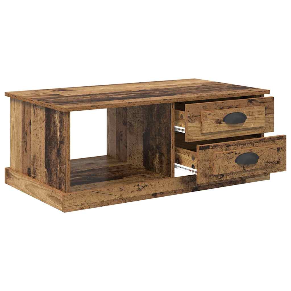 Masa de cafea Lemn Vechi 90 x 50 x 35 cm Lemn compozit — imaginea 7