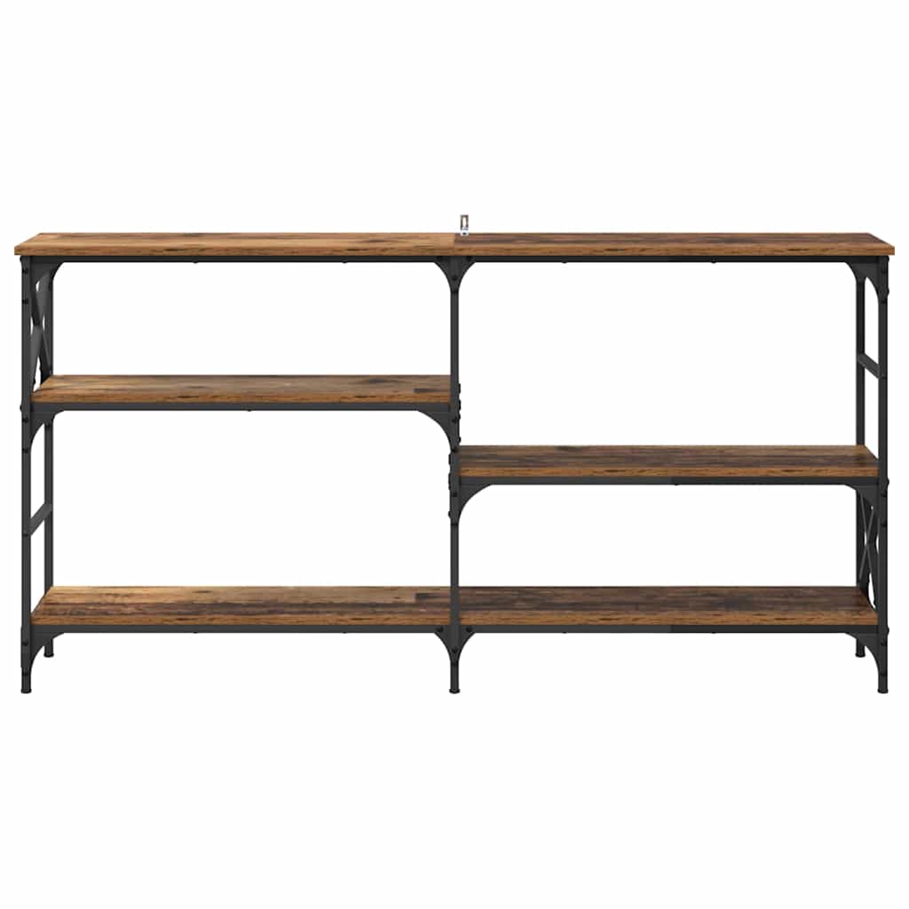 Masa de consola Lemn vechi 150 x 29 x 76,5 cm Lemn compozit — imaginea 6