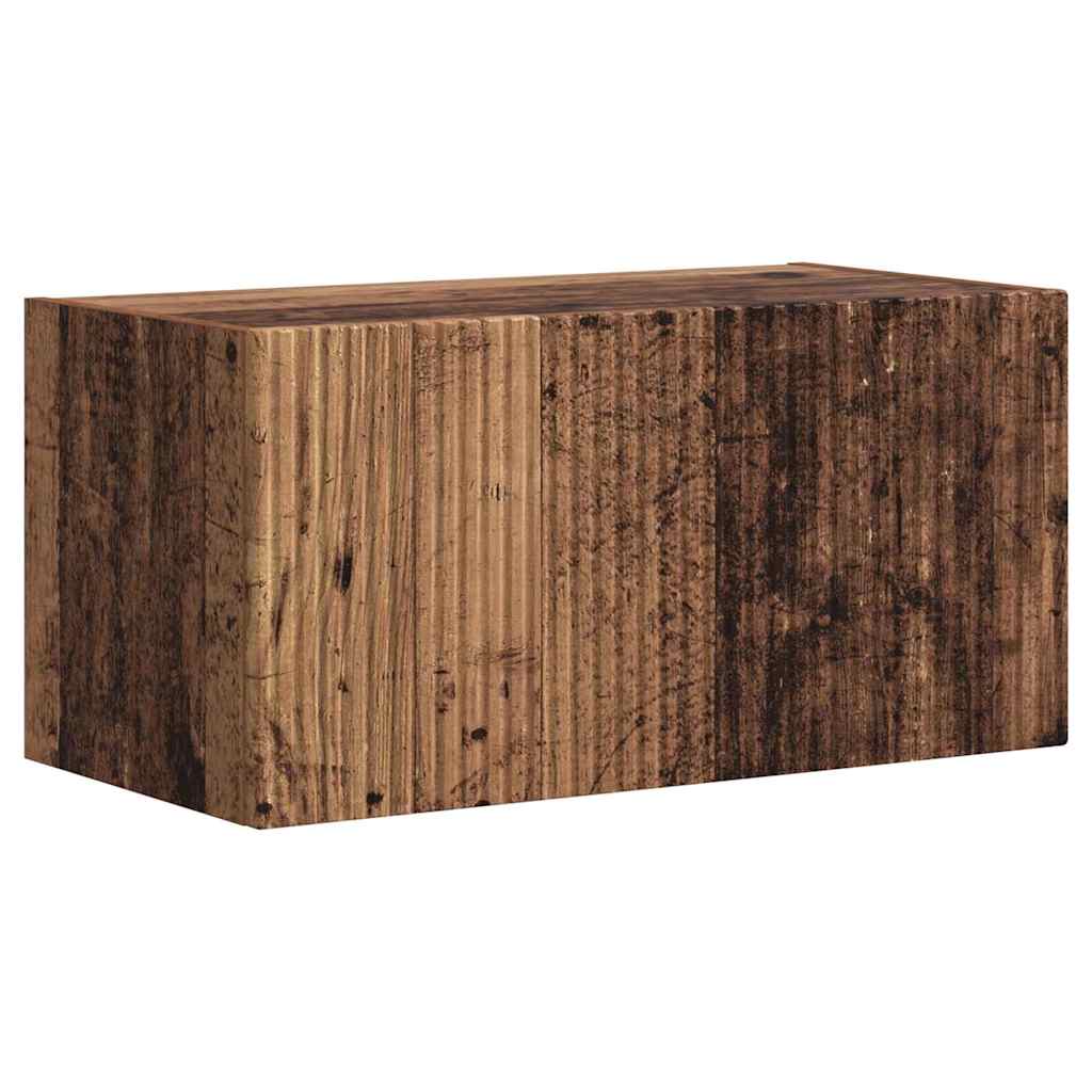Dulap TV de perete Pe perete 2 pcs Lemn Vechi 60 x 31 x 29.5 cm — imaginea 6