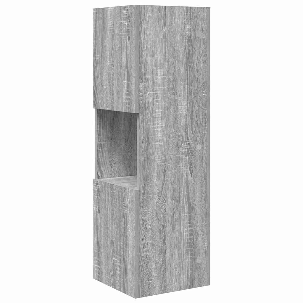 Dulap de colt Alb 30,5x30x95cm Lemn compozit — imaginea 8