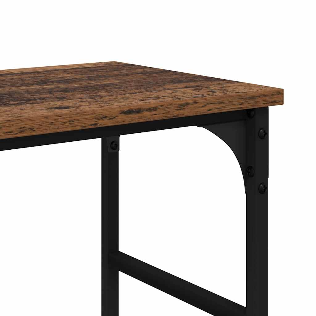 Masa de consola Lemn vechi 150 x 29 x 76,5 cm Lemn compozit — imaginea 9