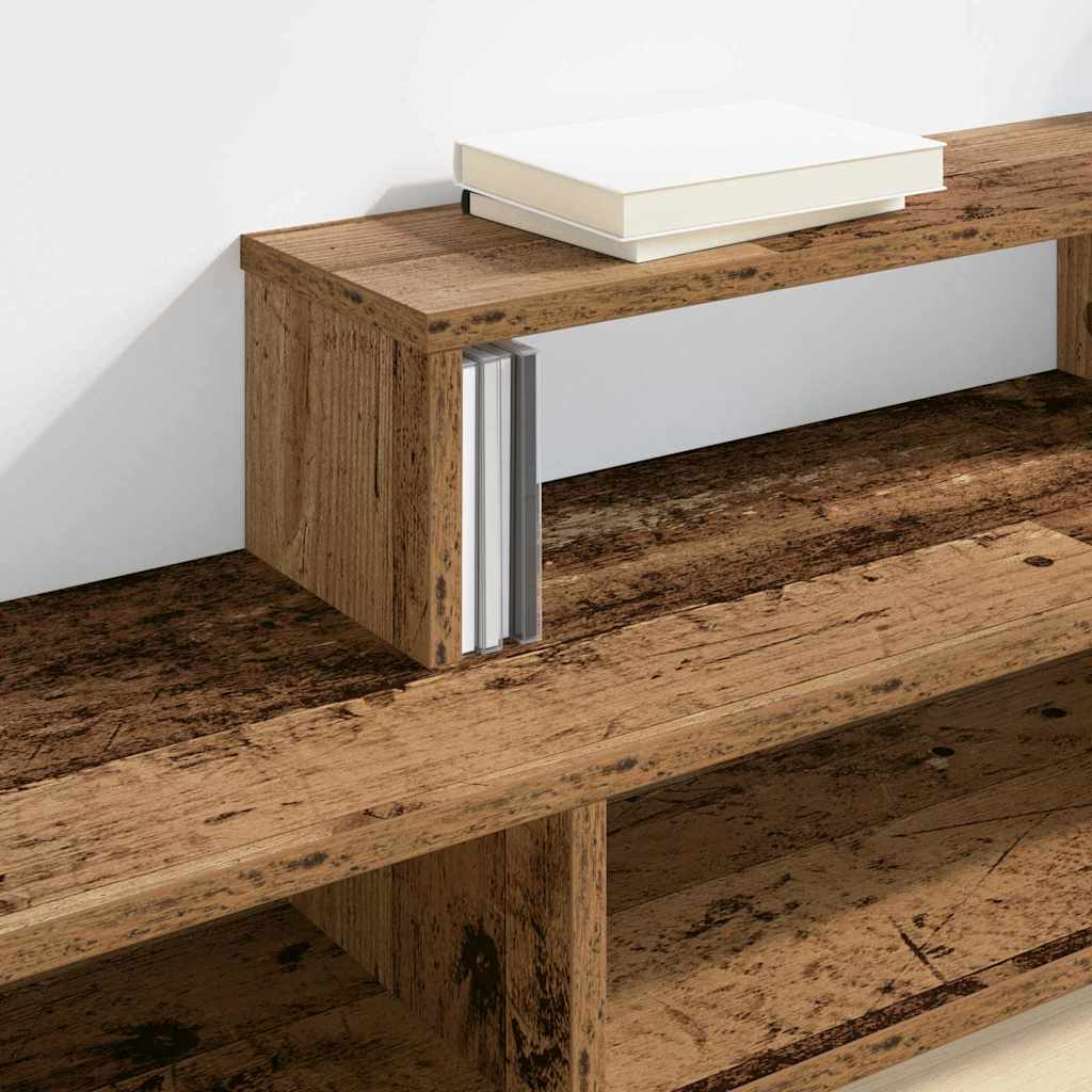 SuportTVdeperete 150x25x28,5cm Lemn compozit — imaginea 5