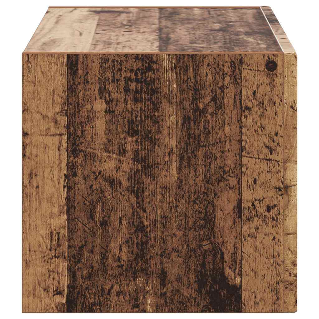 Dulap TV de perete Lemn Vechi 60 x 31 x 29.5 cm Lemn compozit — imaginea 8