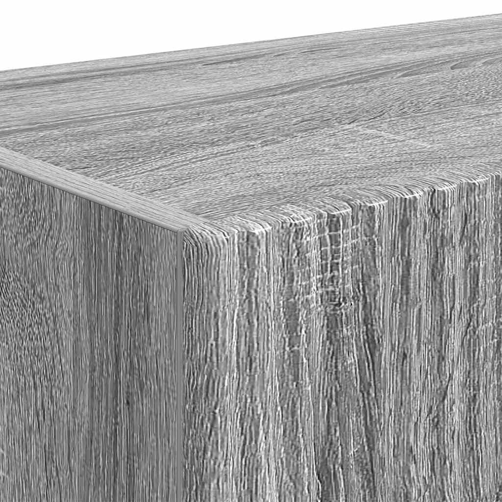 Dulap TV de perete Pe perete 2 pcs Gri Sonoma 60 x 31 x 29.5 cm — imaginea 11
